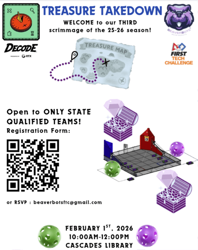 Treasure Takedown Scrimmage